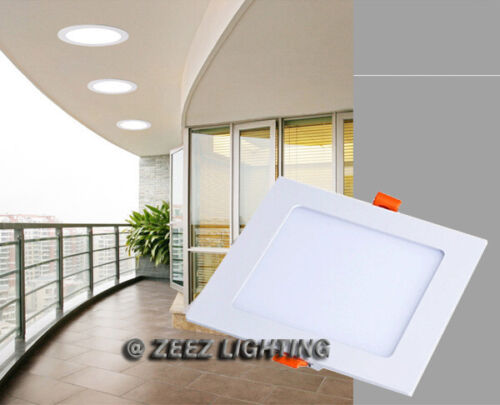 10X 18W 8-Inch Round Cool White LED Recessed Ceiling Panel Light Canless Fixture - Picture 11 of 12