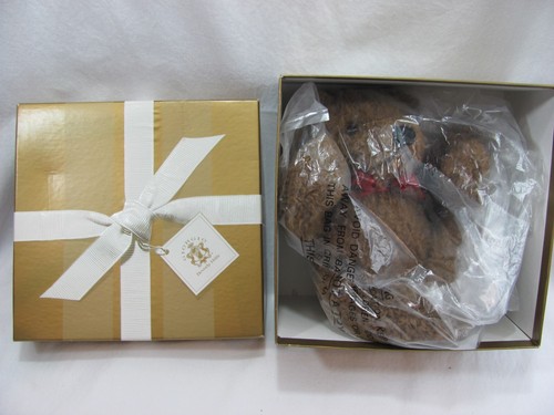 NEW in Box Vintage 1997 Giorgio Beverly Hills Holiday Teddy Bear Plush Collector - Picture 2 of 6