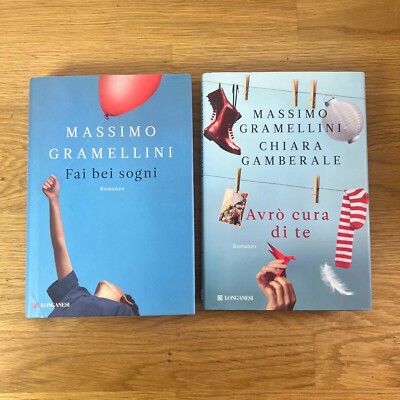 Massimo Gramellini: Mach schöne Träume + Ich kümmere mich um dich (mit Chiara Gamberale) 2 FLÜGE