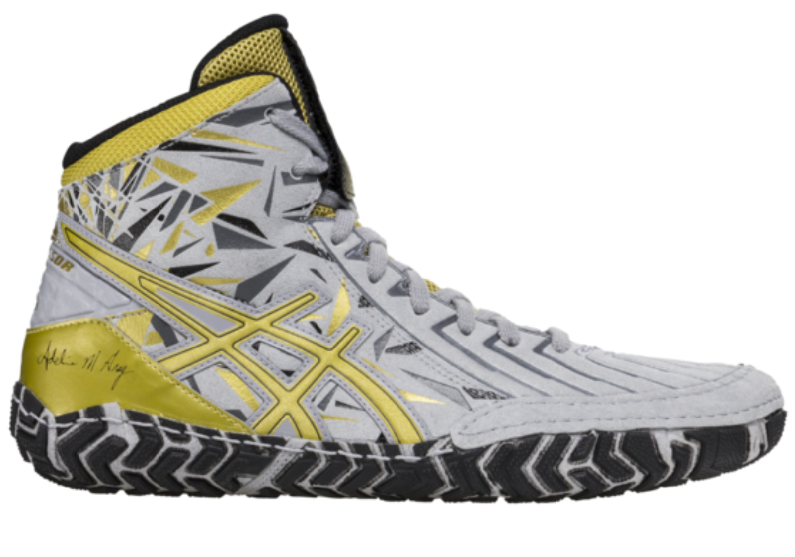 asics aggressor 3 blue