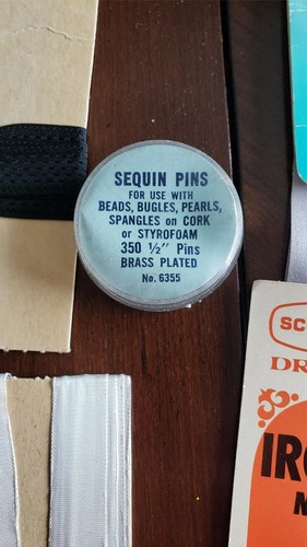 Vintage Sewing Notions Bias Binding Needles Patches Crafts Doll Millinery A59 - Picture 9 of 10
