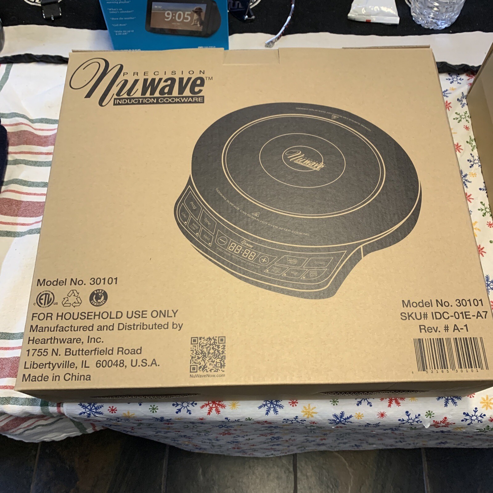 NuWave 30101 1300W Precision Induction Cooktop Black 652185301511 eBay