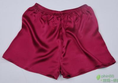 100% Pure Silk Women's Night Sleep Shorts Undershorts Sleepwear Leggings YM003