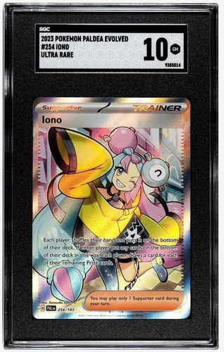 CGC 9.5 Iono 269/193 SIR Paldea Evolved PAL Pokemon Card | eBay
