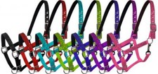 Showman Pony Nylon Padded Halter with Glitter Overlay on Nose and Cheeks