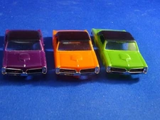 (3) Blems  MoDEL MoToRING BODIES ONLY-T-Jet HO Scale Slot Car Aurora RRR #46