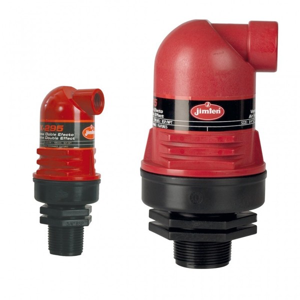X-295 VENTOSA TRIPLE EFECTO DE 1" PLASTICO