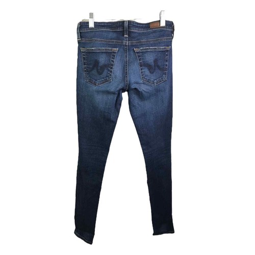 AG Adriano Goldschmied Women's Legging Super Skinny Fit Blue Jeans Mid Rise 26 - Picture 2 of 11