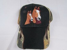 RODEO COWBOY COWGIRL BALL CAP HAT CAMO camouflage HORSE FAST FREE SHIP S3