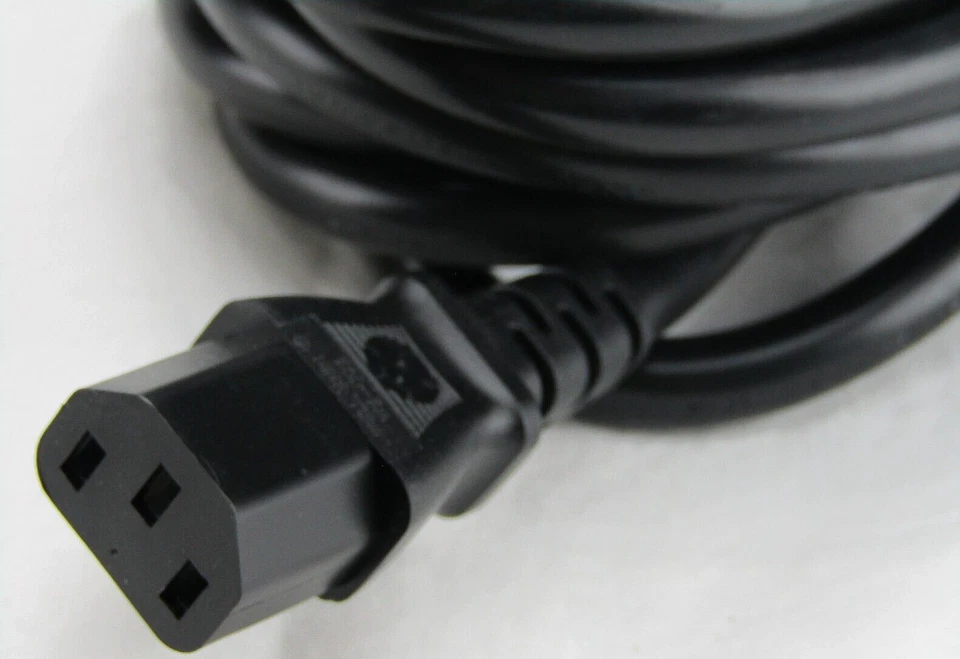 CABLE POWER C13 CABLE TO STUB 15' BLK/WT/GRN 14/3 15A 125A-10108092 - Image 3 of 4