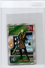 Mini tarjeta Sabritas Star Wars 2009 difícil de encontrar kit Fisto