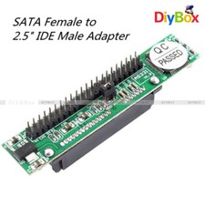 7 15 Pin Female SATA TO 2.5" Male 44Pin IDE Adapter Converter For Laptop PC