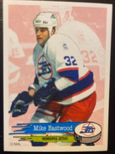 Mike Eastwood 1995-96 Panini NHL Stickers  #213 Winnipeg Jets