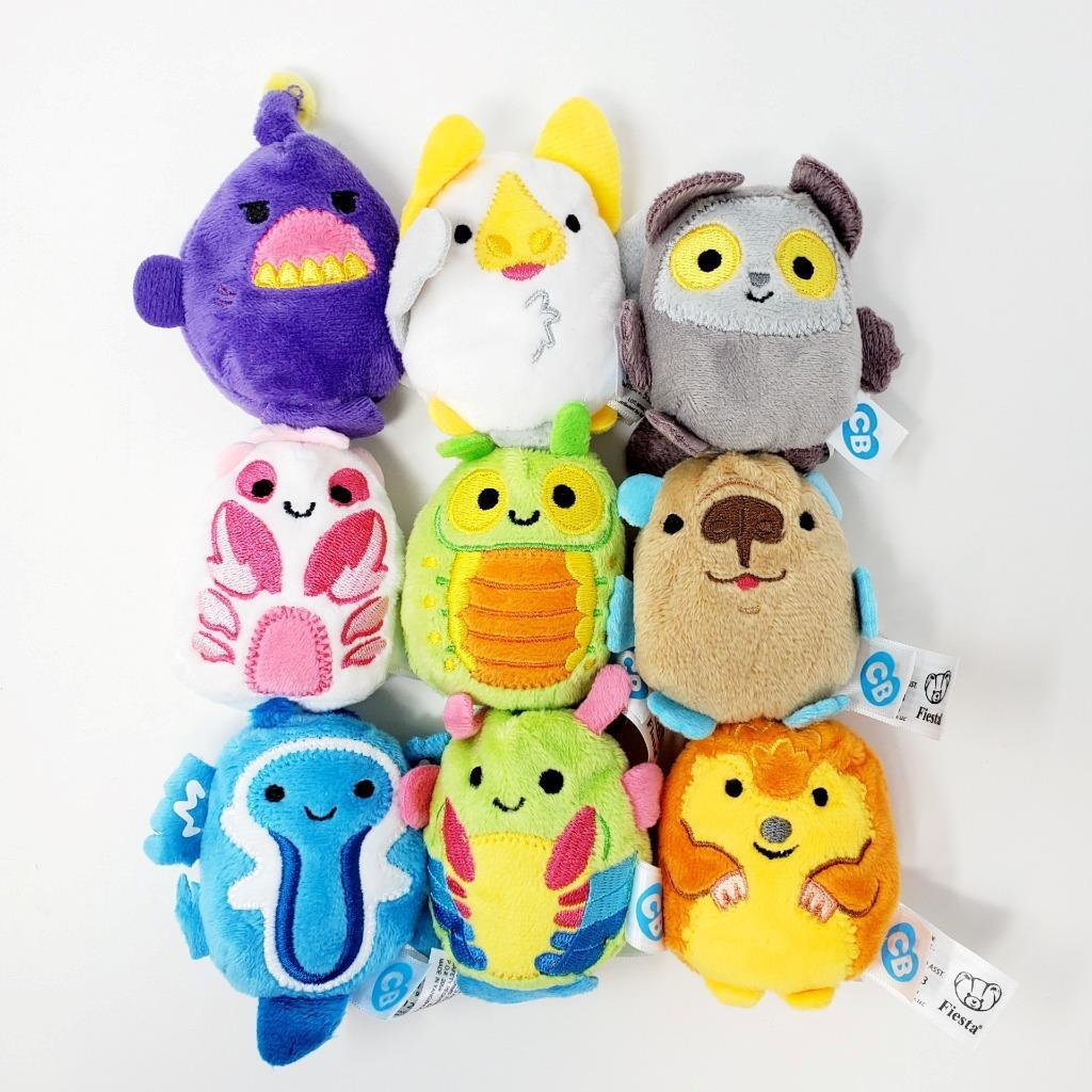 fiesta ぬいぐるみ Fiesta SNUGGLIES Cutie Beans Series 2 : Complete Set of 9 Plush