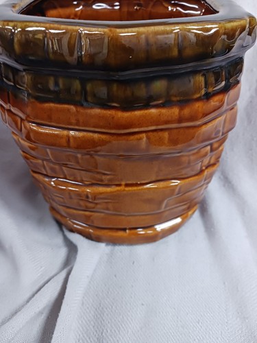 vintage mccoy wishing well ceramic cookie jar wish i hada cookie - Picture 7 of 24