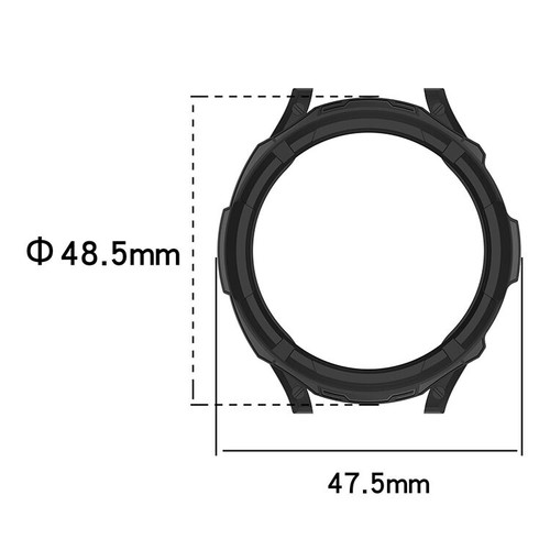 For Samsung Galaxy Watch6 Classic Smart Watch Case 43mm/47mm Protective Cover - Picture 4 of 21