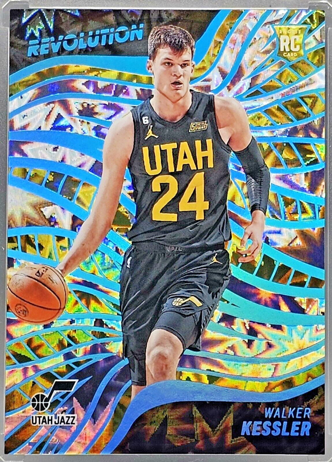 Walker Kessler 2022-23 Panini Revolution 137 Impact RC Rookie # /149 Jazz