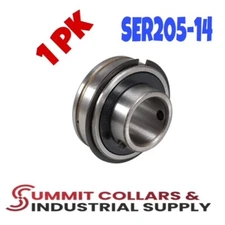 SER205-14 7/8" ER14 Insert Ball Bearing With Snap Ring NEW (1PK)
