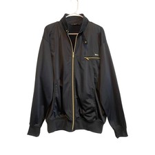Sean John Collar Strap Zip Track Jacket Black...