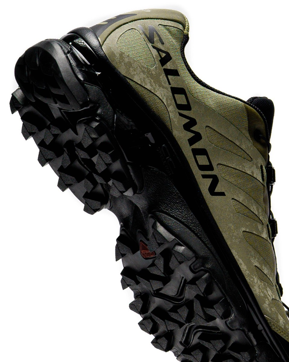 SALOMON XT-4 OG Protective Shoes Black Aloe Green Silver Unisex