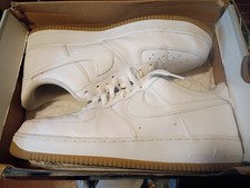 white air force ones size 13 mens