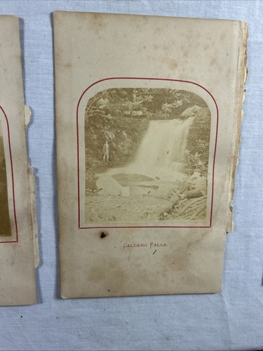9 Antique 1867 DELAWARE WATER GAP & Poconos PHOTOS from Broadhead's Book - Picture 10 of 13