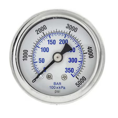 #ad Pic Gauges 202L 158R Industrial Pressure Gauge 0 To 5 000 Psi 1 1 2 In $20.19