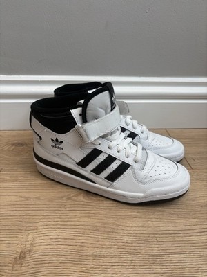 Adidas Originals Forum Mid Jugend Sneaker Schuhe schwarz/weiß Gr. UK 4,5