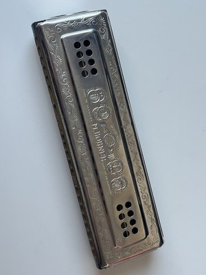 M. HOHNER MUNDHARMONIKA  ECHO BEIDSEITIG BESPIELBAR VINTAGE GLOCKENREINE ST.