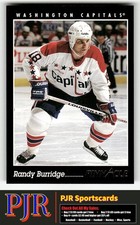 Randy Burridge 1993-94 Pinnacle #418 Washington Capitals