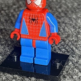 Lego Spiderman Minifigure spd001 4852 4851 Silver Webbing CMF Lot Rare Retired 