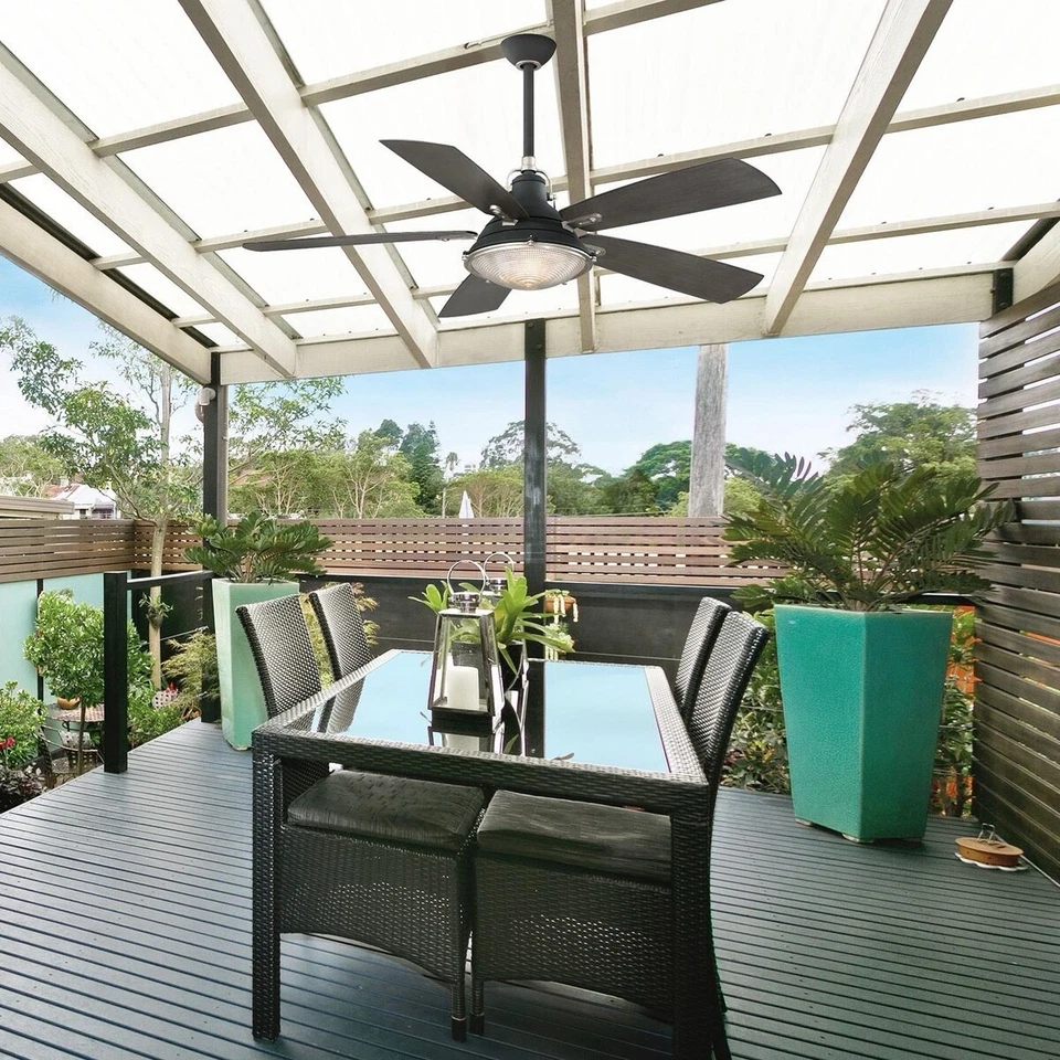 MinkaAire Groton LED Groton 56" 5 Blade Indoor / Outdoor LED - Bronze - Image 4 of 4