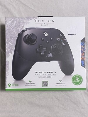 PowerA FUSION Pro 3 Wired Controller Xbox Series X|S Xbox One Mappable, Open Box