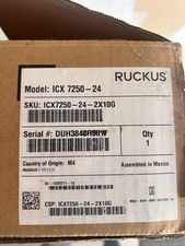 NEW SEALED BOX RUCKUS ICX 7250-24 Campus Switch 24-Port SEE NOTES