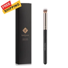 TEOYALL Eyeshadow Blending Brush, Soft Dense Synthetic Bristles Crease Black 