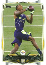 2014 Topps #419A Martavis Bryant RC Pittsburgh Steelers