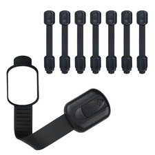 - Child Safety Cabinet Locks 8 Pack Adjustable Baby Proofing Strap Latche...