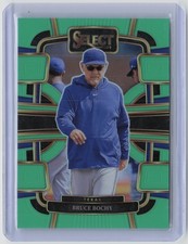 2024 Panini Select #47 Bruce Bochy Neon Green Prizms #/49