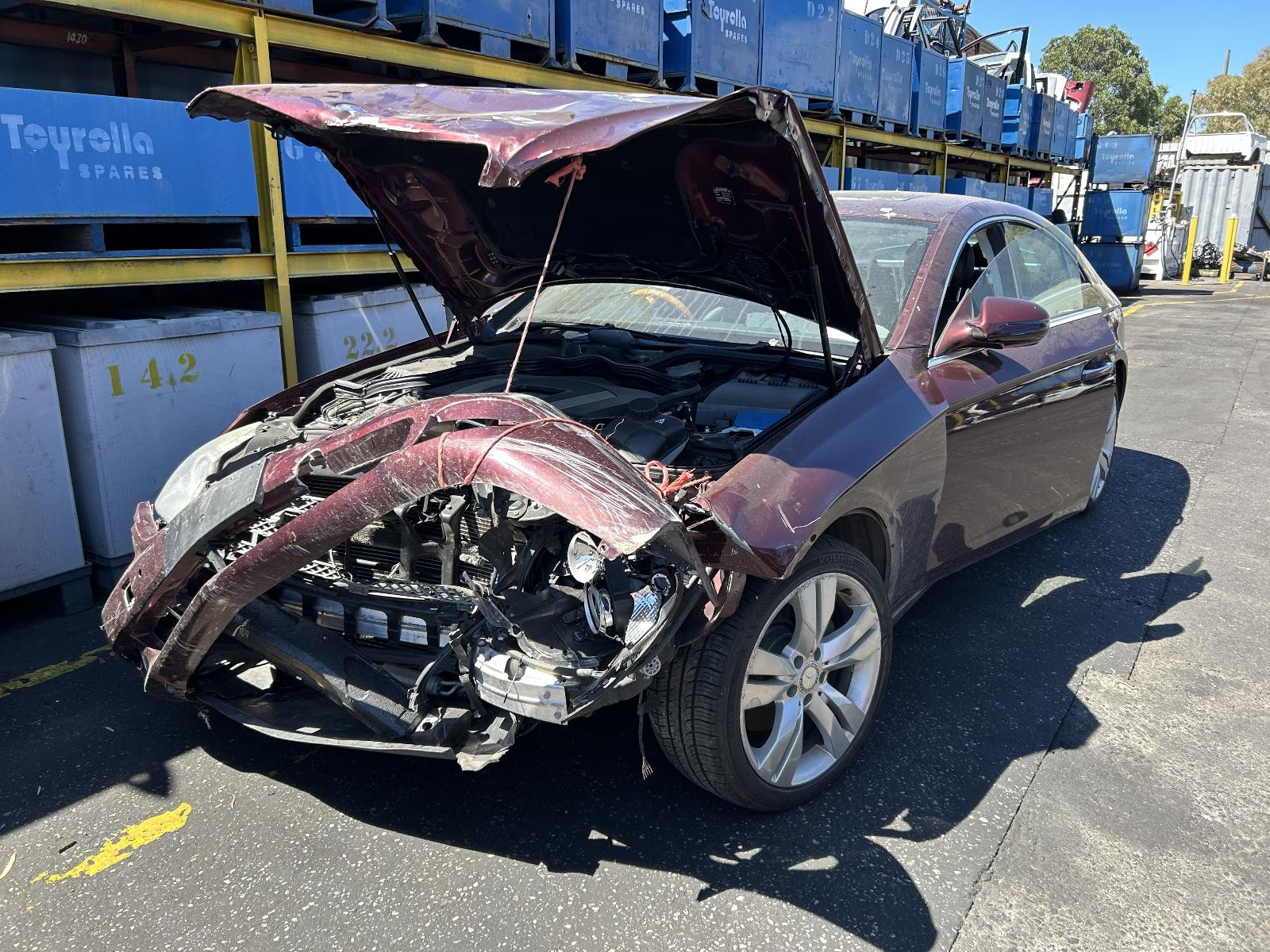 Mercedes CLS Class Left Rear Door Trim C219 / CLS 350 04/2005-05/2011 - thumbnail 2