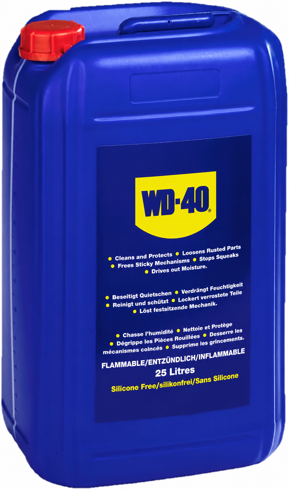 WD-40 Multifunktionsprodukt 25 Liter Multifunktionsspray Rostlöser Multispray
