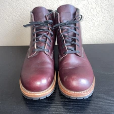 Red Wing Mens Size 10 D Beckman Black Cherry Leather Work Boots 9011 Made in USA