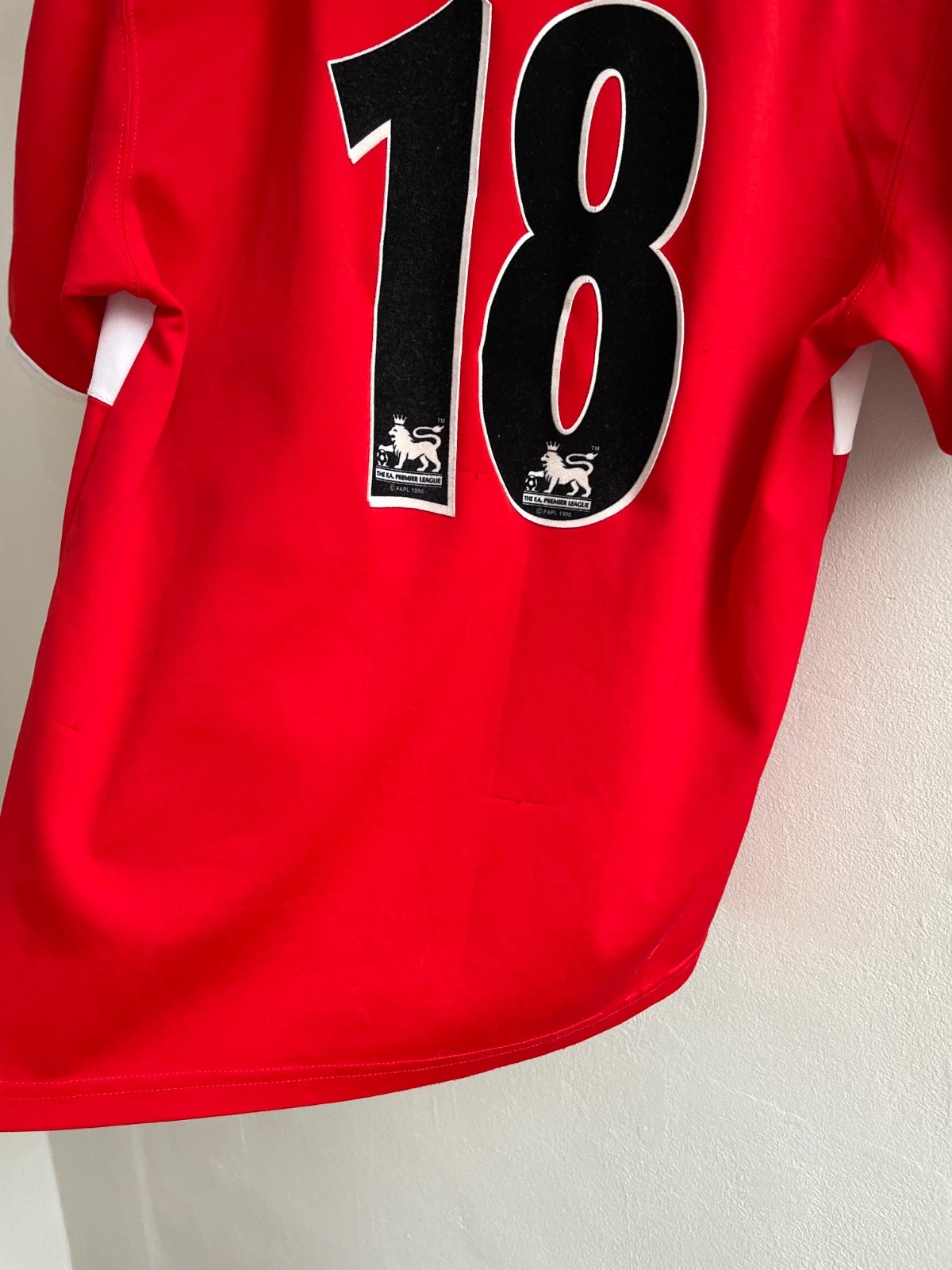 MIDDLESBROUGH 2004 2005 Hasselbaink #18 Football Shirt Soccer Jersey Errea Retro