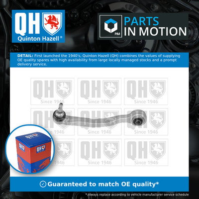 Wishbone / Suspension Arm QSJ3340S Quinton Hazell Track Control 31126760181 New