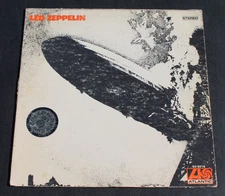 Led Zeppelin Debut Album LP 1969 Atlantic Records SD 8216 VG  1st US PRESSING