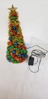 Vintage Holiday Fiber Optic LED Light Up Color Changing Christmas Table Tree 18" — photo 3