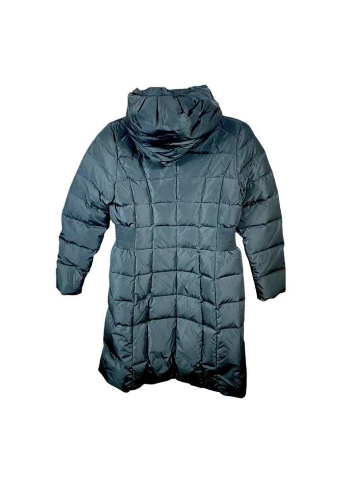 Abrigo para mujer Cole Haan Signature con capucha y cremallera talla M nuevo con etiquetas Foto 4 de 4