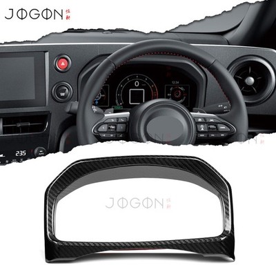 For Toyota GR Yaris RHD Dashboard Gauge Cluster Trim Real Carbon Fiber 2025-2026