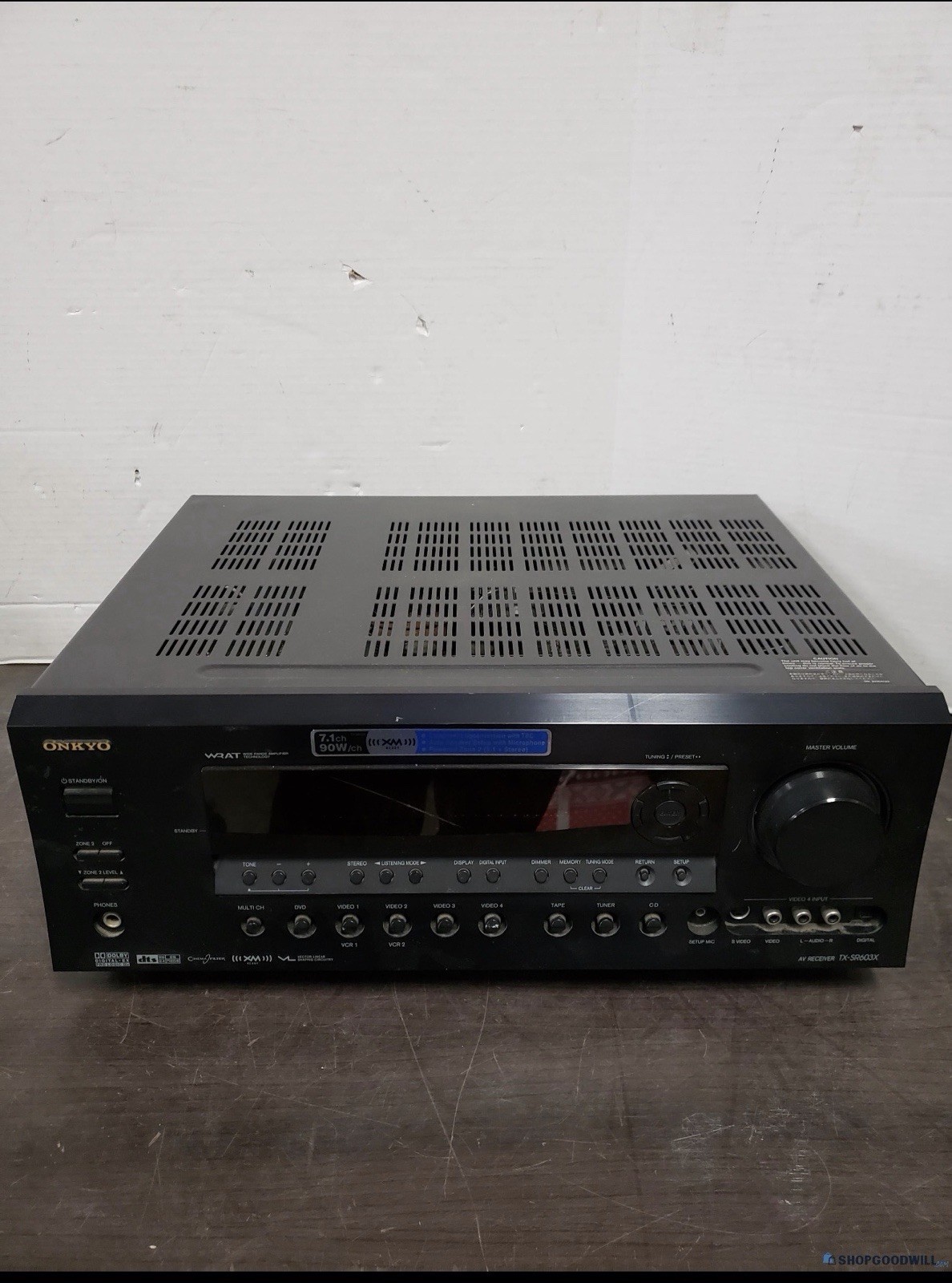 Onkyo TX-SR603X AV Receiver 7.1 Channel90W/Ch