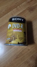 SONY DVD-R 100 Pack 120 Minutes 4.7 GB Blank Media Disc Sealed New