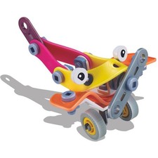 Alta Wooden Puzzle Building Toy Car Yellow Custom Soft Pieces Kids Gift - New